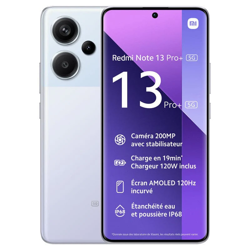 Note 13Pro+ 5G 8/256 au Maroc - Smartphone 5G Ultra Rapide avec 256 Go de Stockage - Image 4