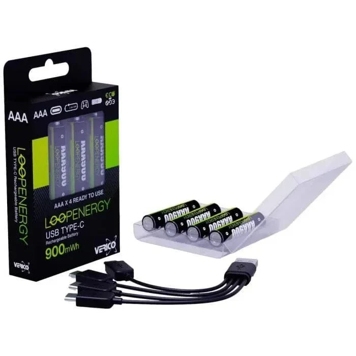 Pile Rechargeable AAA - Type C | Recharge Facile et Écologique - Image 3